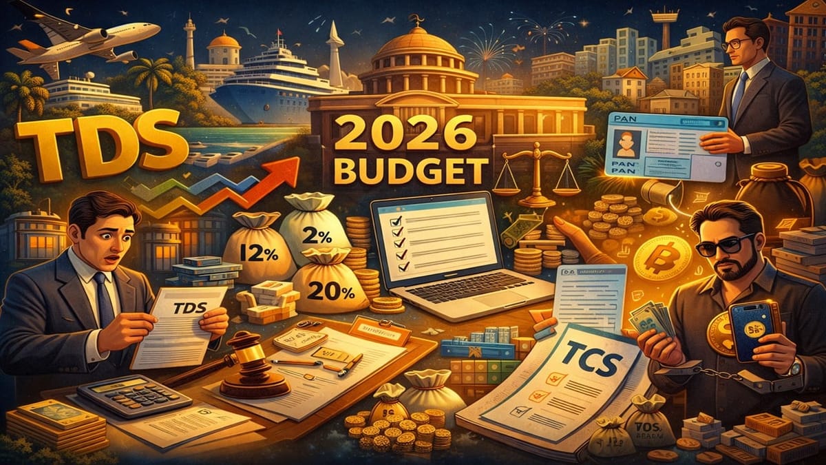 Union Budget 2026: Major Amendments In TDS and TCS Provisions