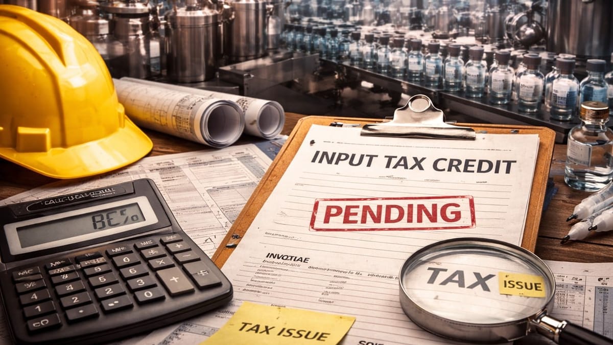 ITC on RCC Foundation for Lyophilized Injectables Plant Not Ruled Upon as Activity Already Completed: Rajasthan AAR