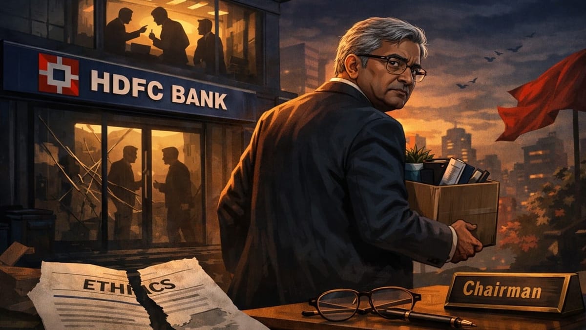 Atanu Chakraborty Resigns as HDFC Bank Chairman and Director Citing Value Misalignment