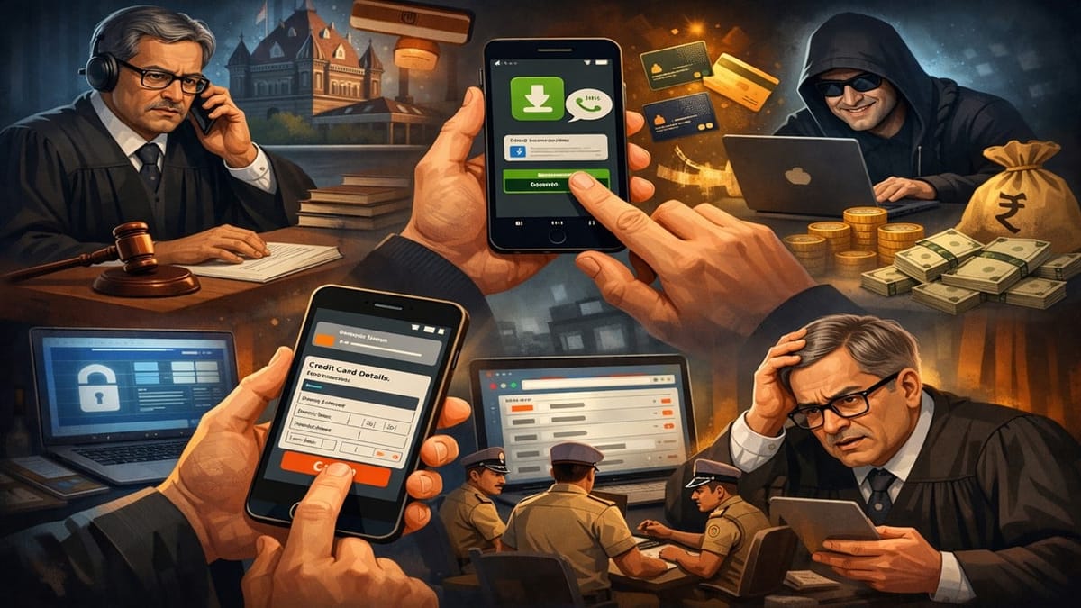 Bombay High Court Judge Loses Rs 6.02 Lakh in Credit Card Scam After Calling Fake HDFC Helpline