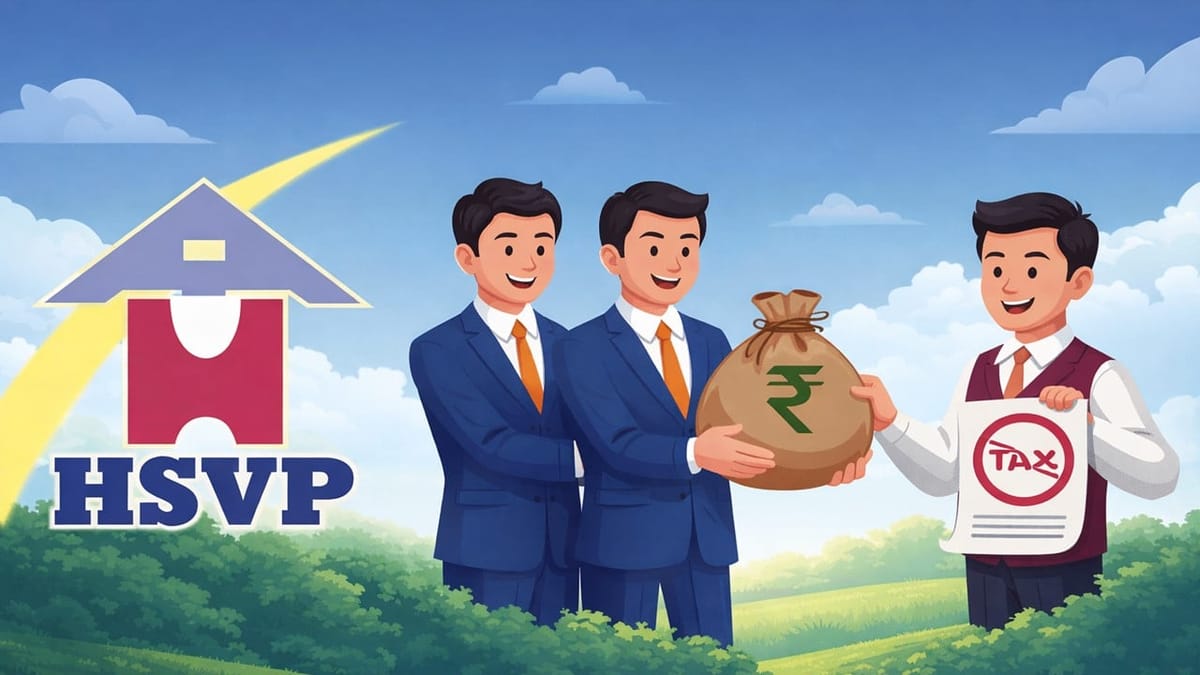 CBDT Grants Income Tax Exemption to Haryana Shehri Vikas Pradhikaran from AY 2024-25