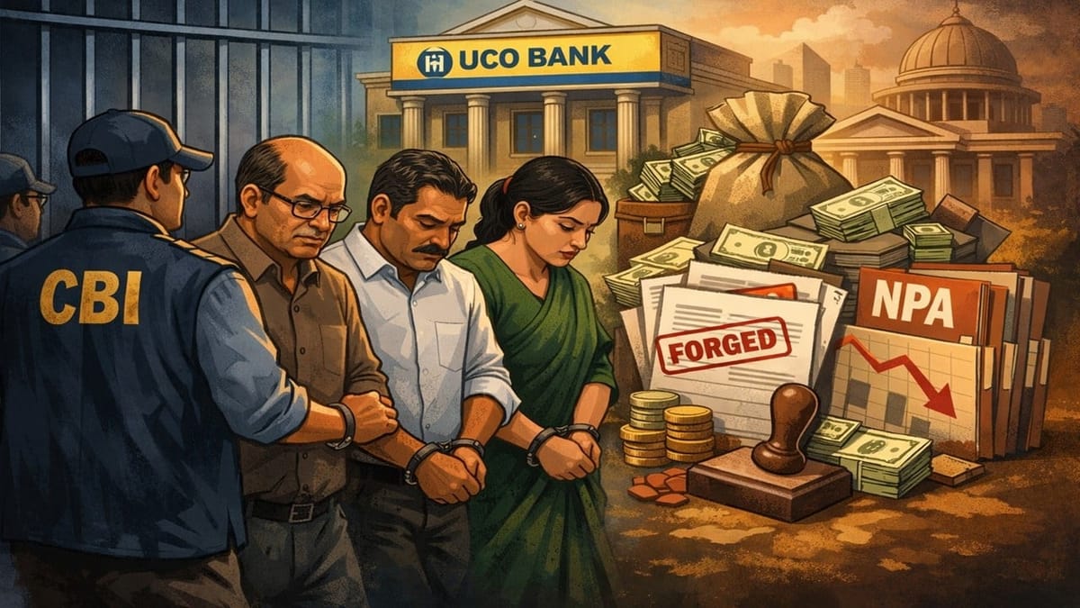 CBI Court Convicts 4 Former Bankers in Rs 6.43 Crore UCO Bank Fraud Case