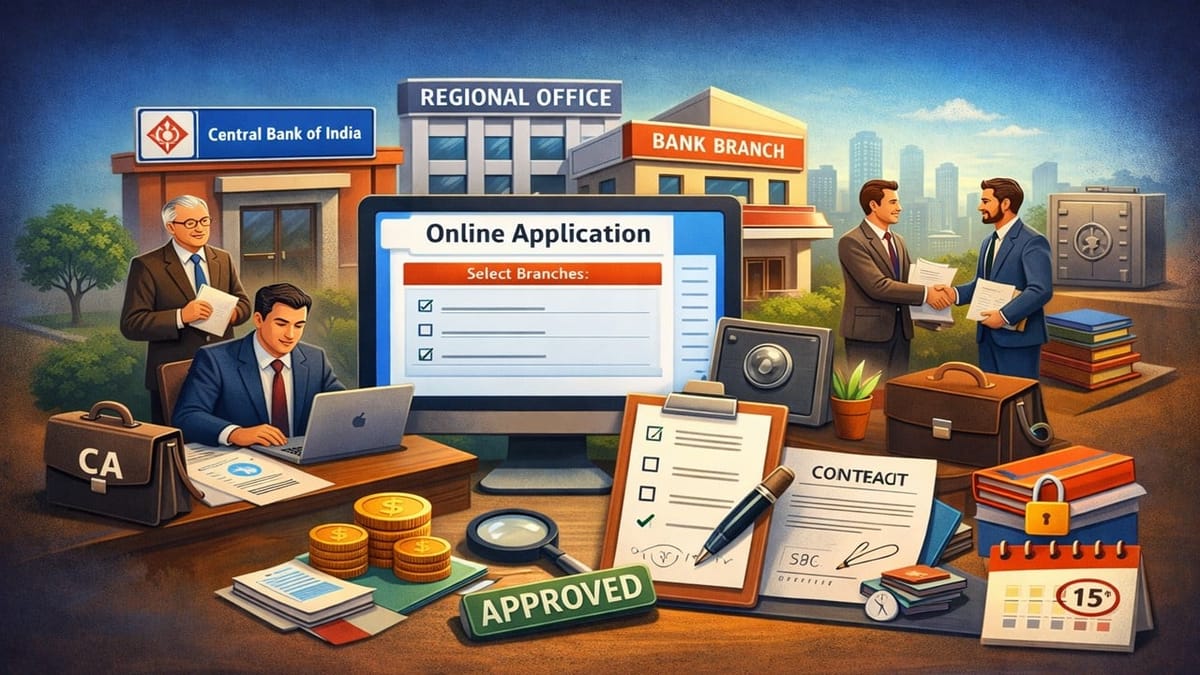 Central Bank of India Invites Applications from CA Firms for Concurrent Audit 2026-27