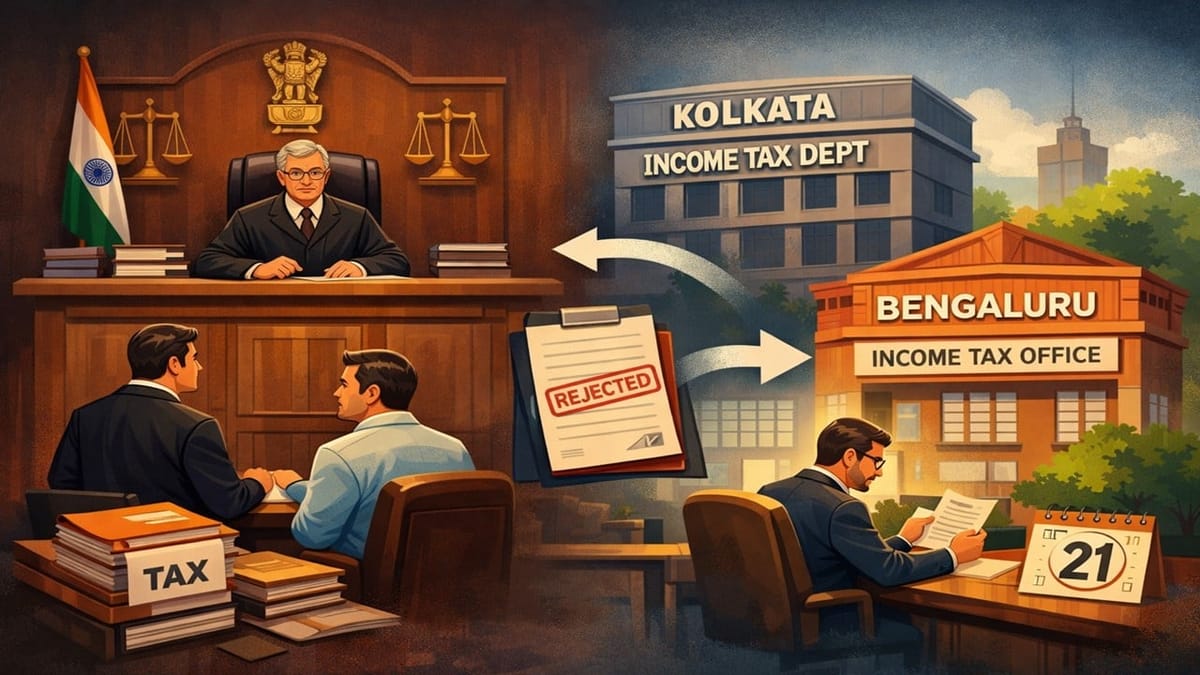 Communication Quashed After PAN Jurisdiction Change: Bengaluru HC Grants Relief