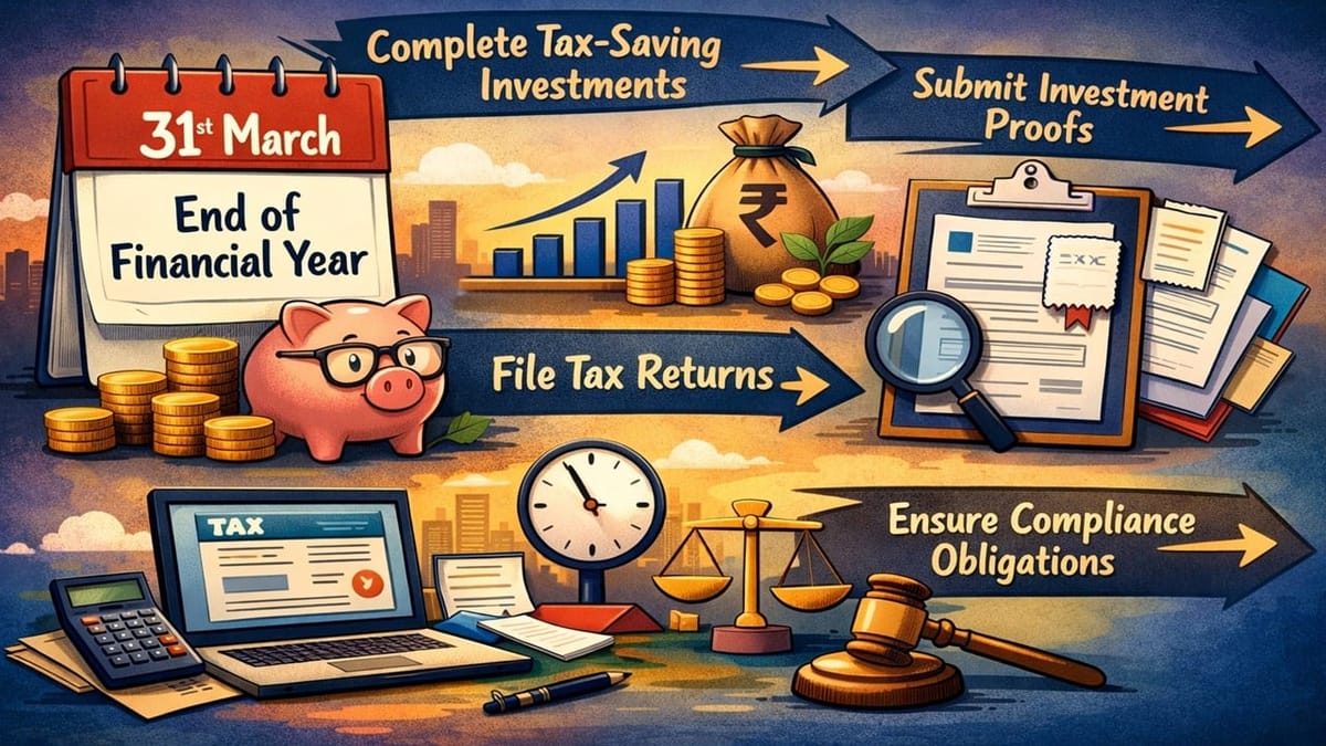 Final Tax Countdown: Essential Actions, Key Deadlines, And Smart Moves Before 31 March