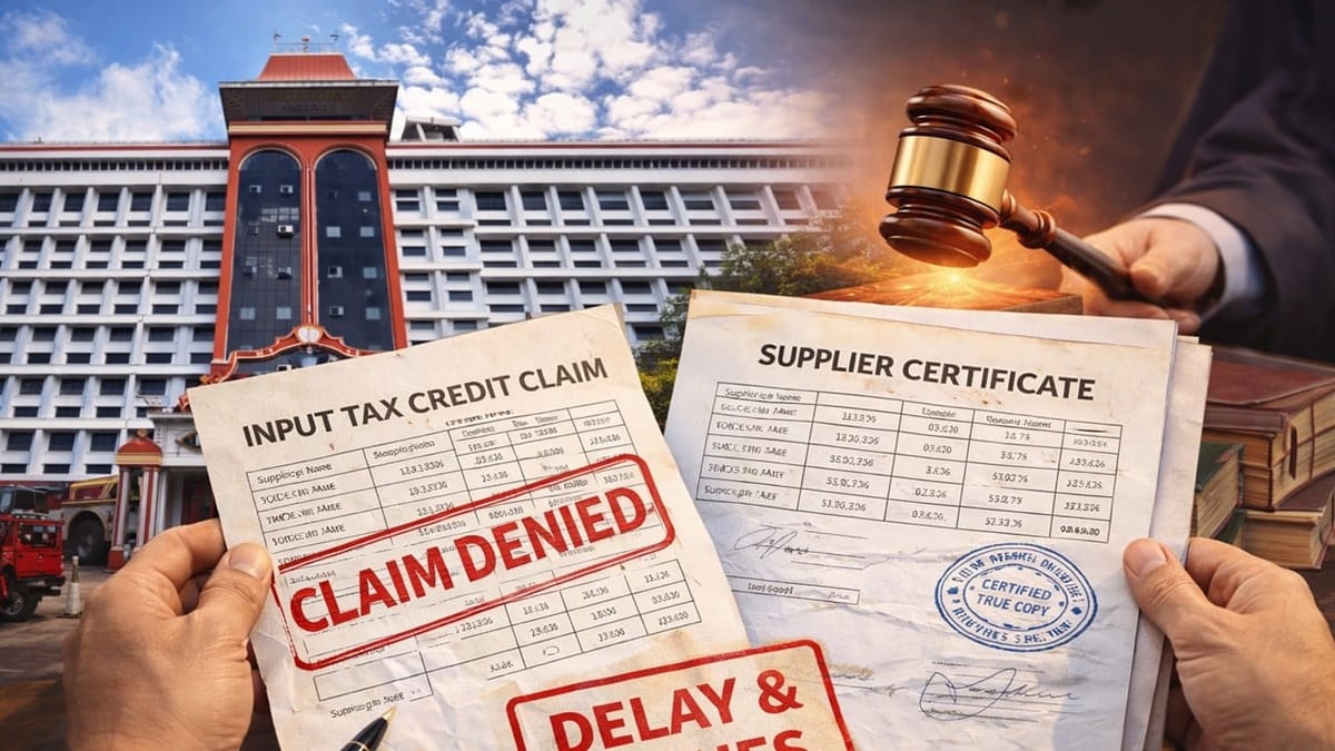 Delay and Laches Defeat ITC Claim: HC Refuses Relief Despite Supplier Certificates