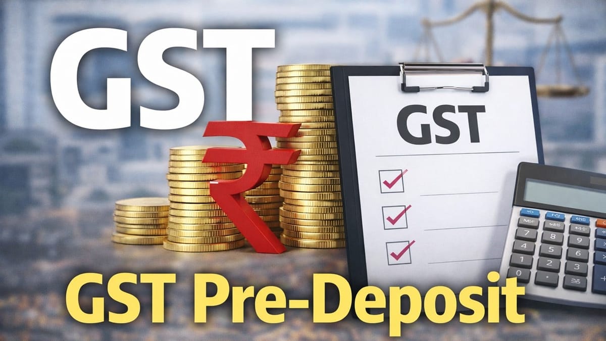 High Court Allows GST Appeal Despite Delay in Mandatory Pre-Deposit
