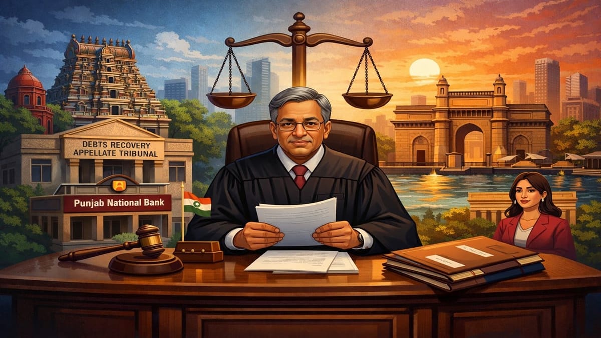 Government Authorises DRAT Chennai Chairperson to Decide Specific Appeal of DRAT Mumbai