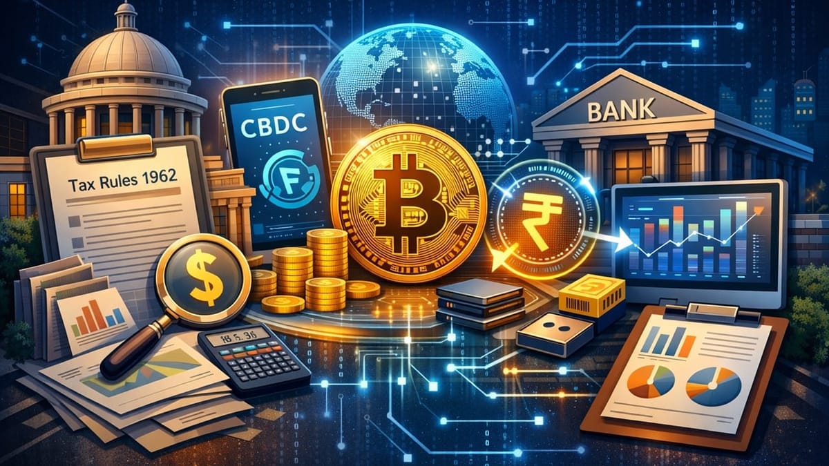 Income Tax Rules 2026: Financial Institutions Must Report Crypto and Digital Currency Holdings