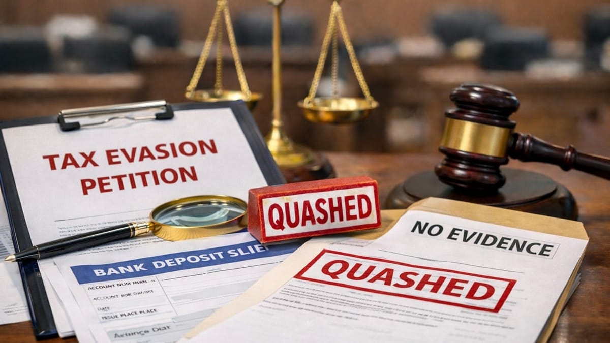 High Court Quashes Reassessment Based Solely on Tax Evasion Petition Without Supporting Material