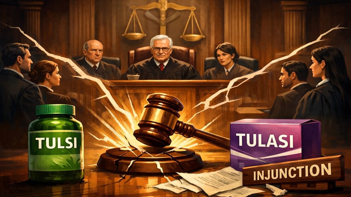 High Court Upholds Injunction, Ruling ‘TULSI’ Use Infringes ‘TULASI’ Trademark Due To Deceptive Similarity.