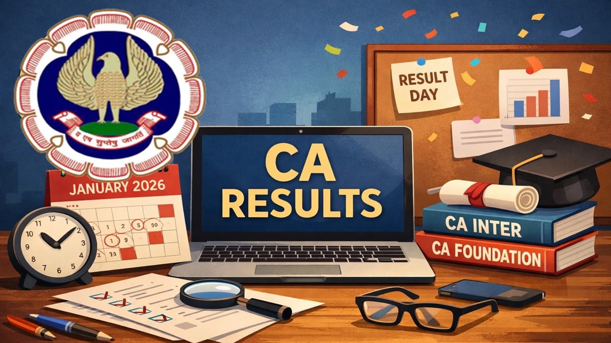 ICAI CA Inter and Foundation January 2026 Result to Be Out on This Date