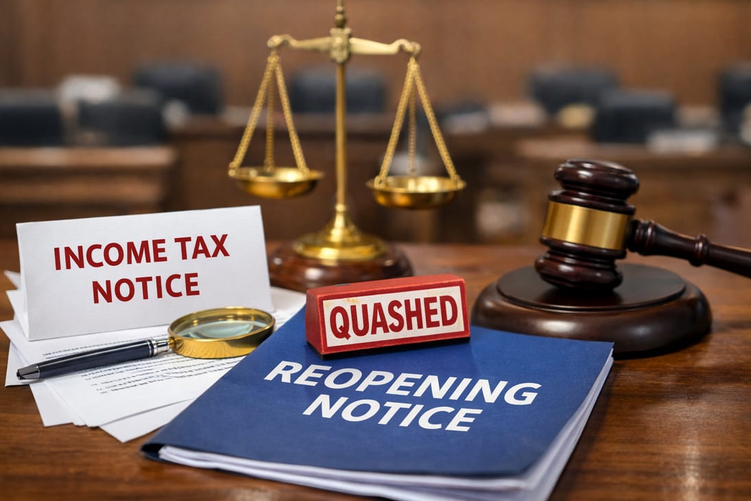 High Court Quashes Reopening Notice After Assessment Proceedings Lapsed