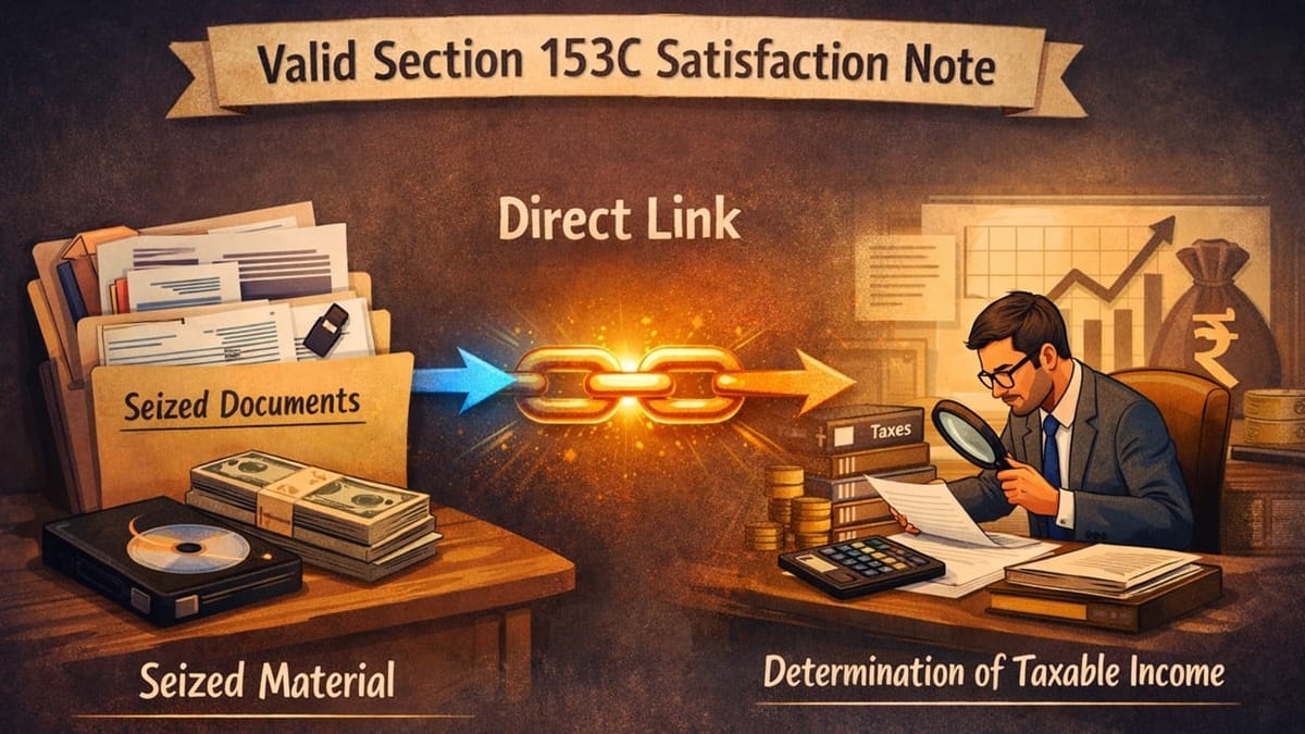 ITAT Delhi Quashes 153C Assessments Over Lack of ‘Bearing’ in Satisfaction Note