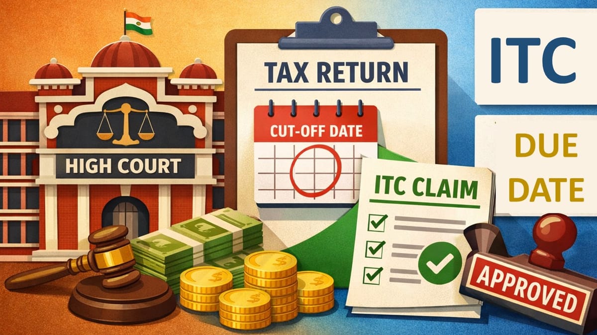 ITC Claim Cannot be Rejected if Return Submitted Before Cutoff Date: Kerala High Court