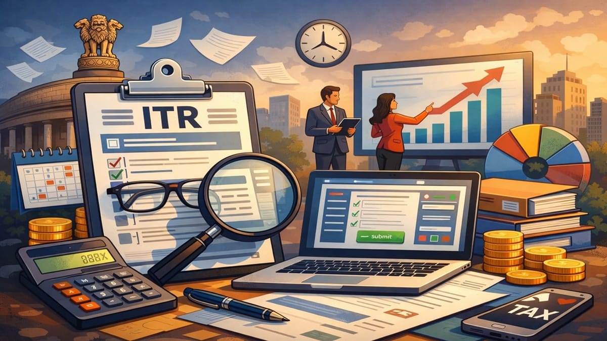 ITR-U: CBDT Releases Updated Income Tax Return to update income/reduce loss within 48 months