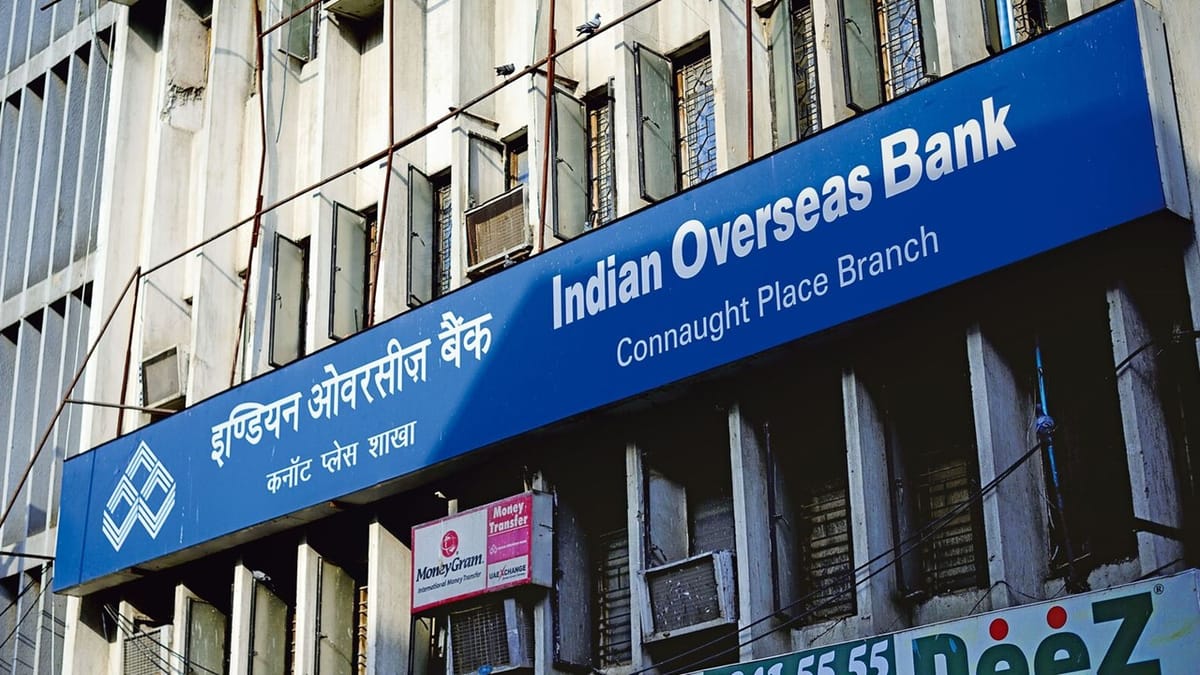 Indian Overseas Bank Slapped With Huge Income Tax Demand of Rs 642.74 Crores for AY 2016-17
