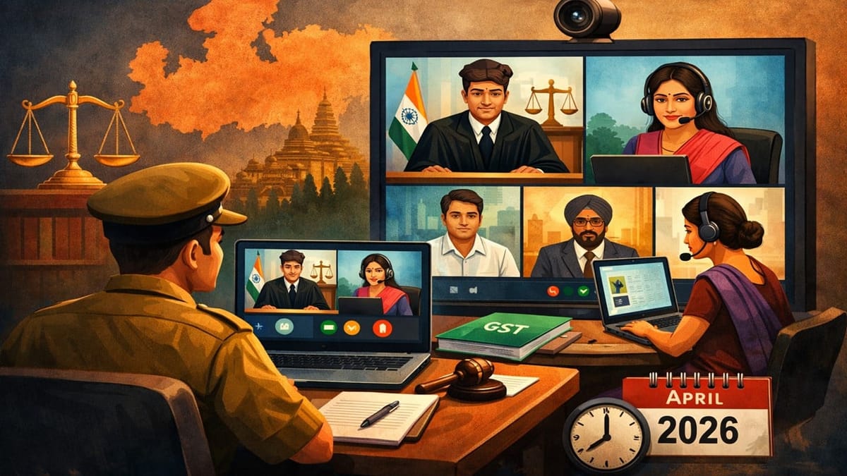 MP GST Dept Introduces Mandatory Virtual Hearings for Appeals and Assessments, Effective April 2026