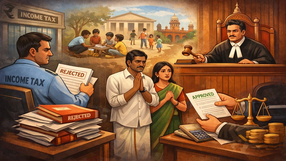 Madras HC Gives Relief to Charity Trust, Sets Aside Rejection of Delayed Form 10B Filing