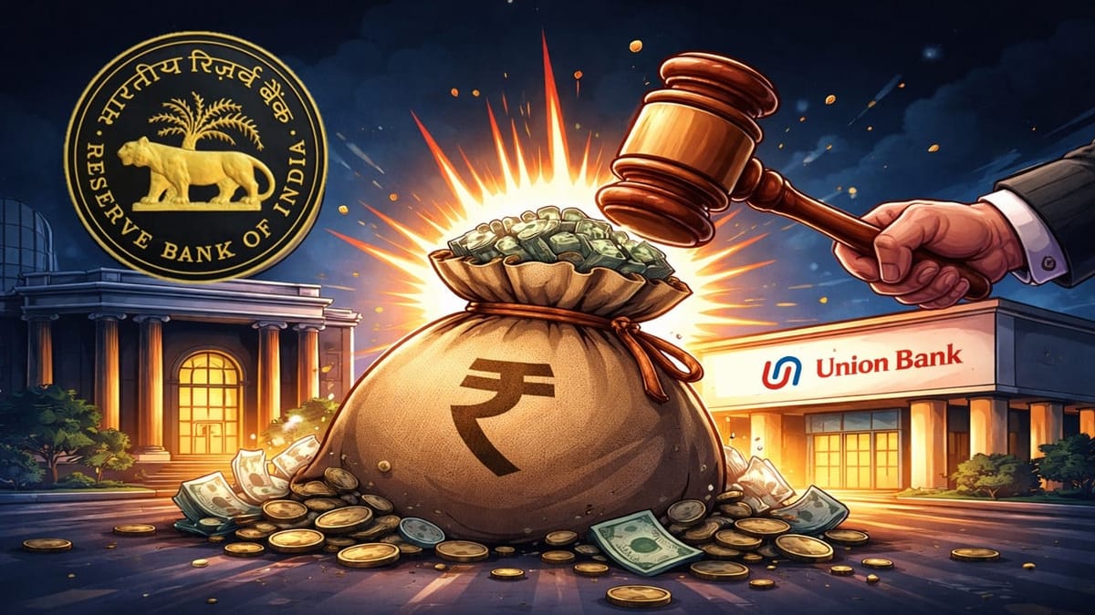 RBI Imposes Rs 95.40 Lakh Penalty on Union Bank of India for Regulatory Violations
