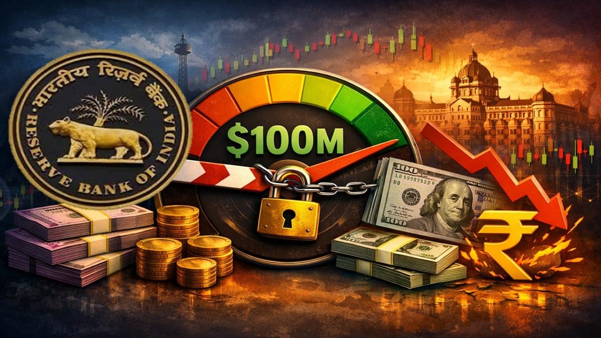 RBI Mandates USD 100 Million Daily Cap on Rupee Net Open Position