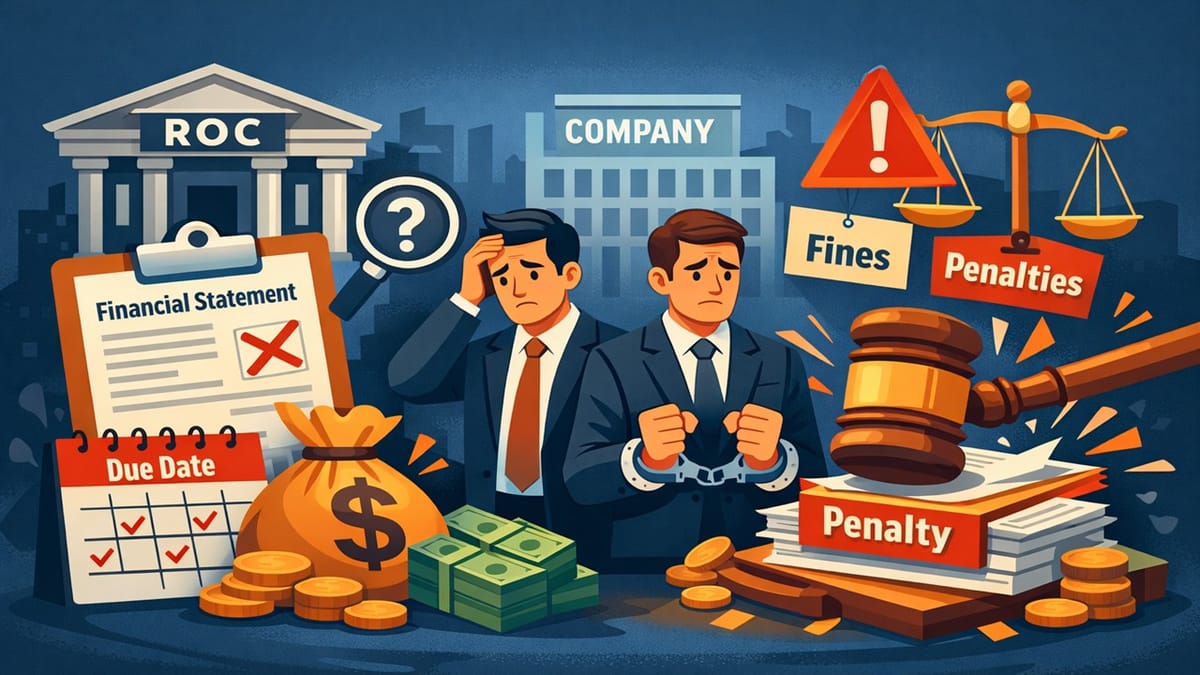 ROC Imposes Penalty on Company and its Directors for Not Filing Financial Statement