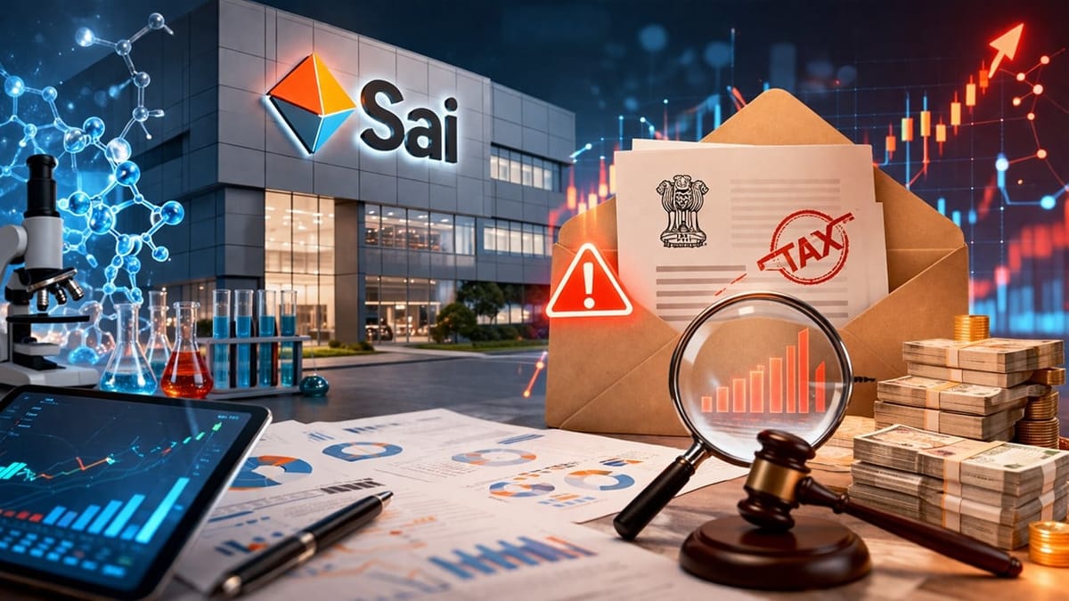 ITD imposes Income Tax, Interest & Penalty on Sai Life Sciences for non-deduction of TDS