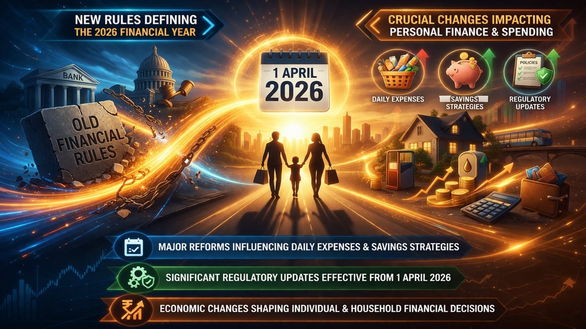 Know the Major Financial Reforms Set to Take Effect from April 2026