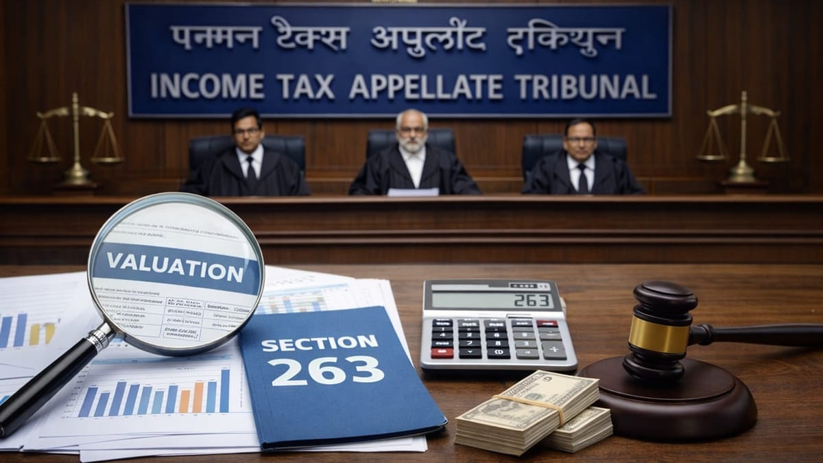 Tribunal Sets Aside Section 263 Revision, Where AO Examined Valuation