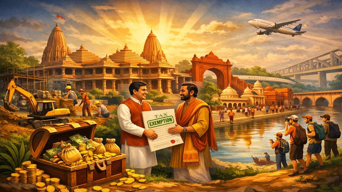 CBDT Grants Income Tax Exemption to Shree Ayodhya Jee Teerth Vikas Parishad