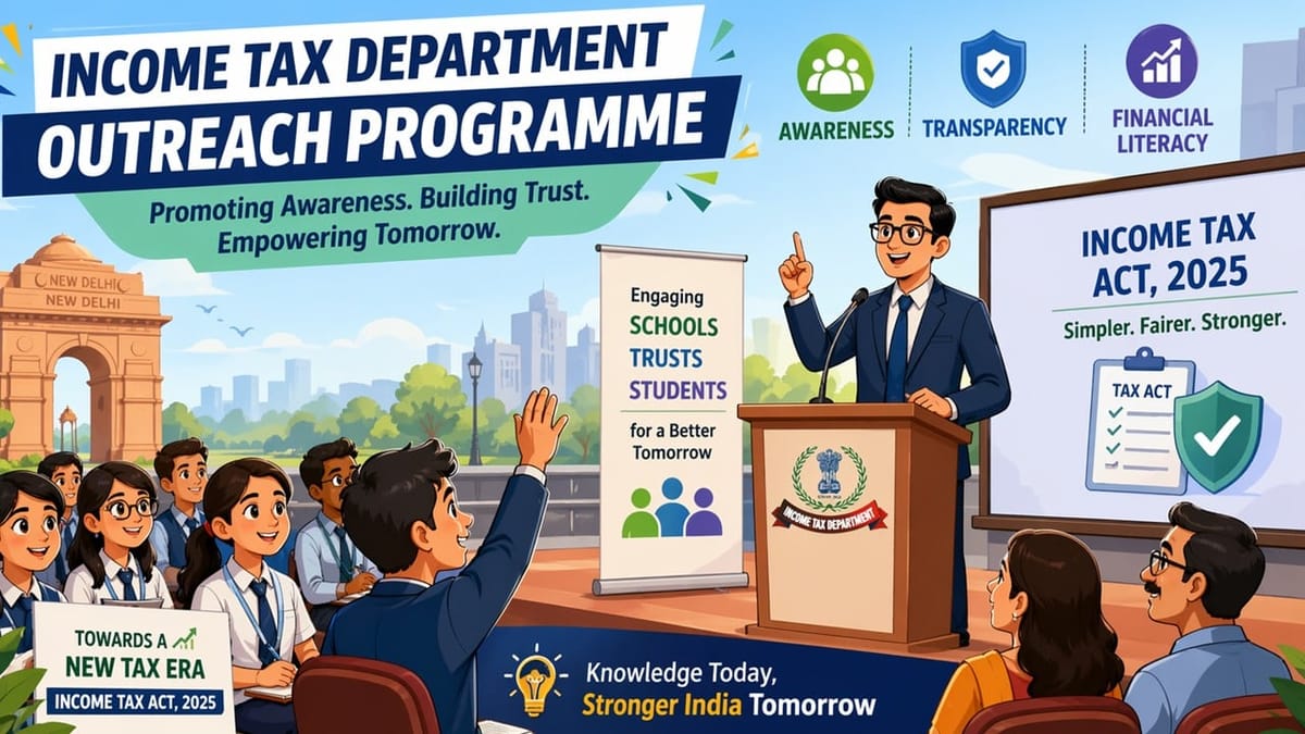 Income Tax Department Conducted Outreach Programme on Income Tax Act, 2025
