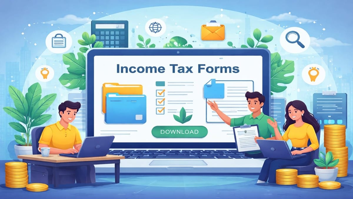 Big Update for Taxpayers: Income Tax Forms as per IT Act 2025 Now Live on E-Filing Portal