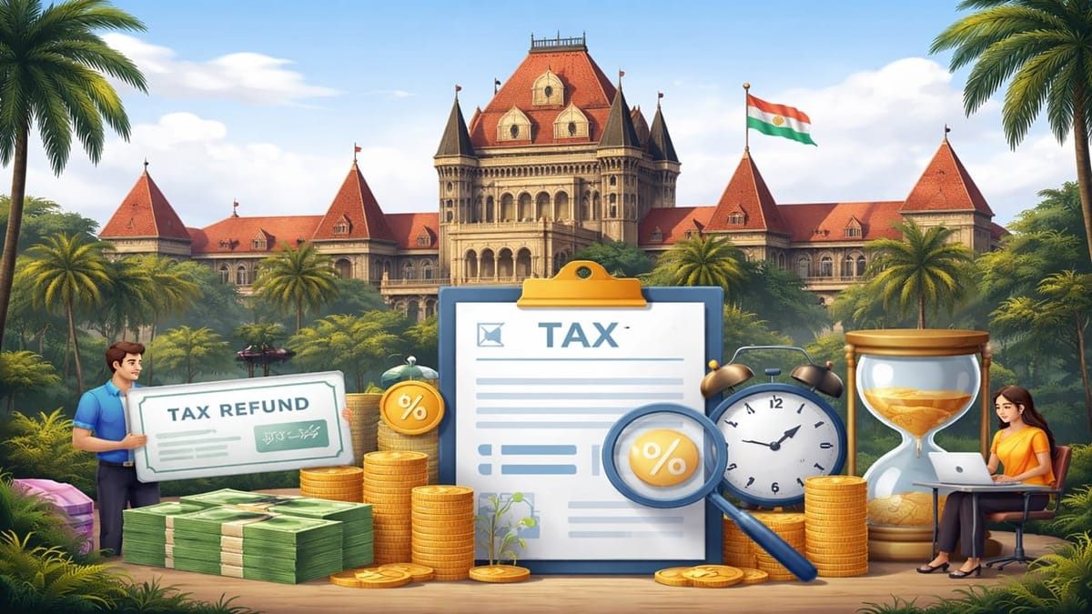 Income Tax Interest should be paid upto date of Refund credit and not date of Order: Bombay High Court