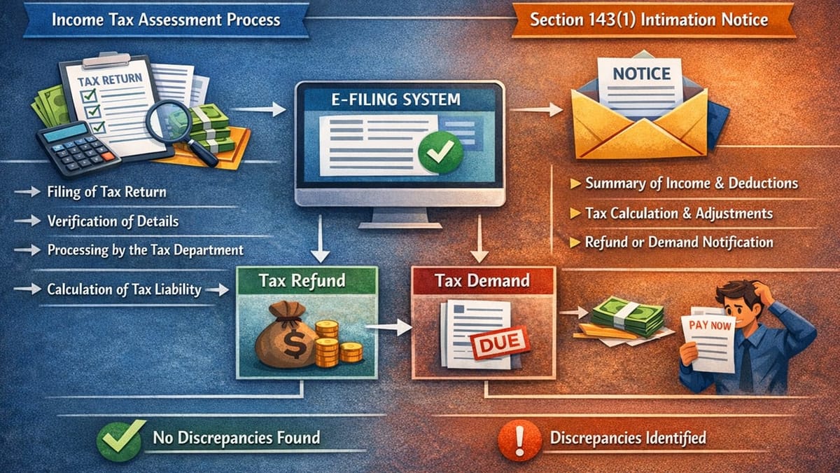 ITR Processing: Everything You Need to Know About Section 143(1) Intimation