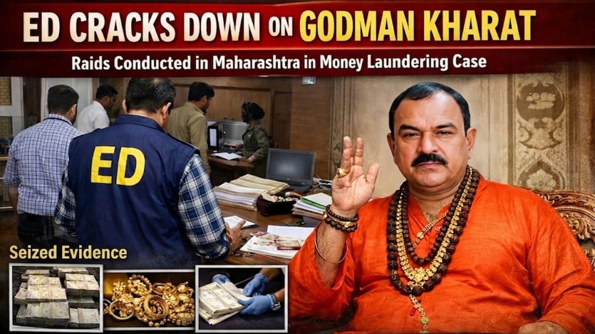 ED Maharashtra Cracks Down on Ashok Kharat in Money Laundering Case; Conducts Raids at Several Locations