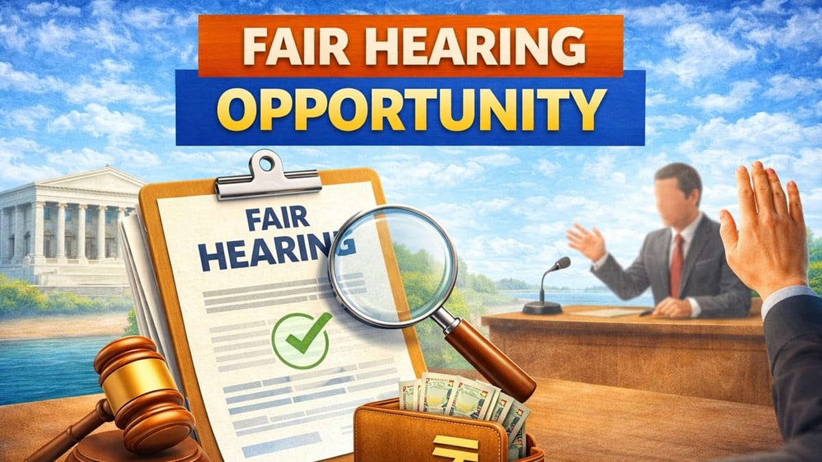 ITAT Sets Aside Ex-Parte Orders for Denial of Fair Hearing Opportunity