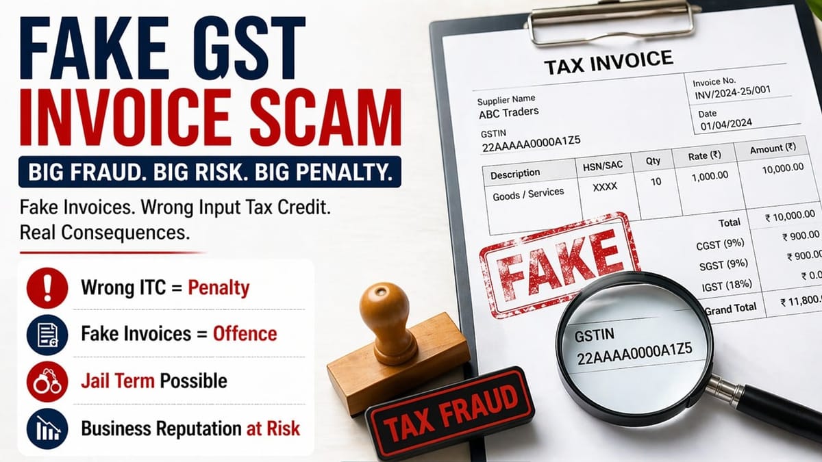 High Court Denies Bail in Rs. 48 Crore Fake GST Invoice Scam