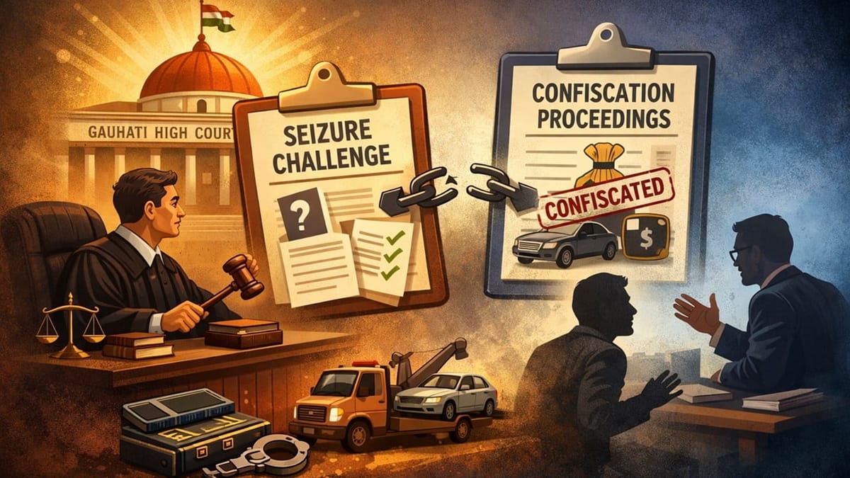 HC Restores Right to Contest Seizure in Ongoing Confiscation Proceedings