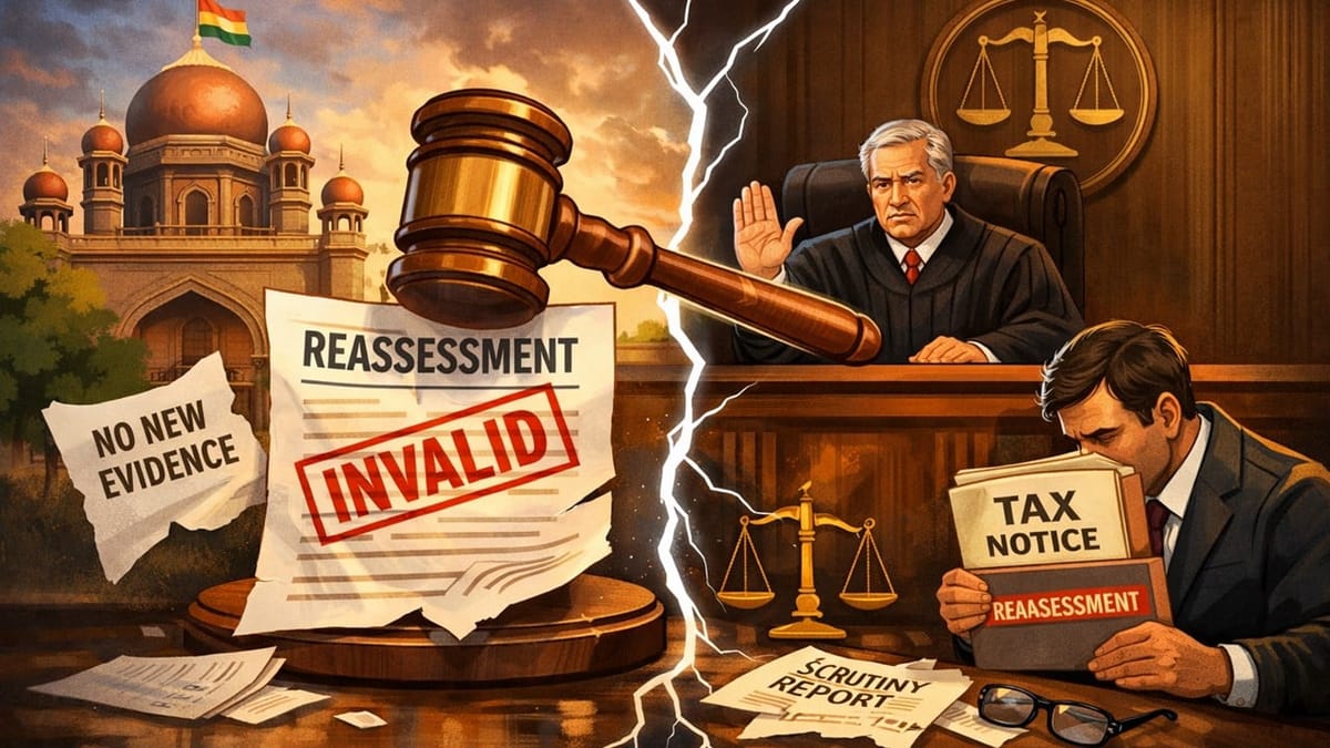 HC Sets Aside Section 148 Notice for Lack of Fresh Evidence