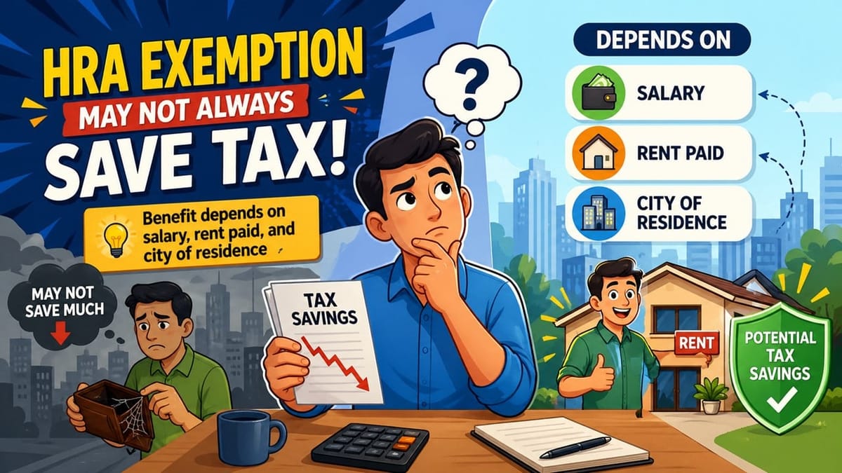 Claiming HRA Exemption? Here Is Why It May Not Reduce Your Tax Much