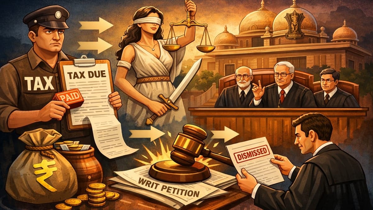 High Court Upholds GST Recovery from Bank Account Without Prior Notice Where Assessment Order Attained Finality