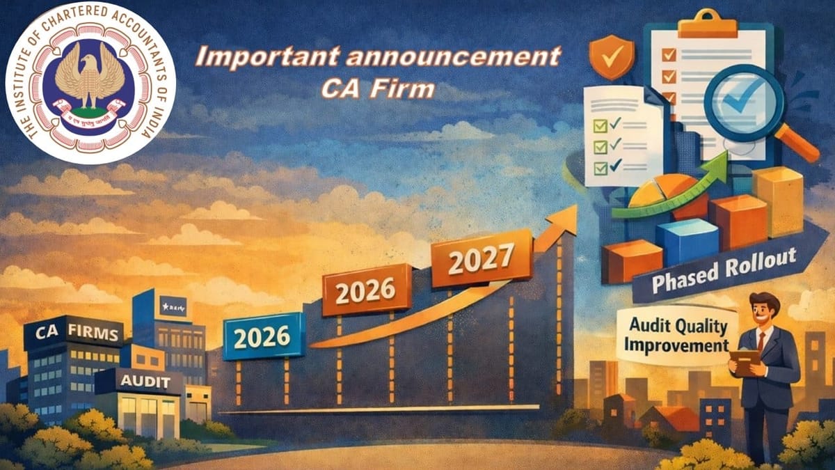 ICAI Announces Expansion of Mandatory Applicability of Audit Quality Maturity Model