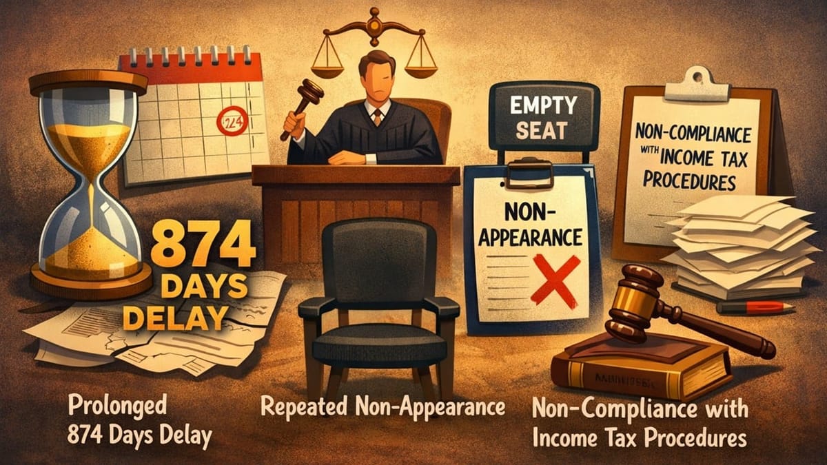 ITAT Dismisses Multiple Appeals Over Assessee’s Non-Compliance and Repeated Absence