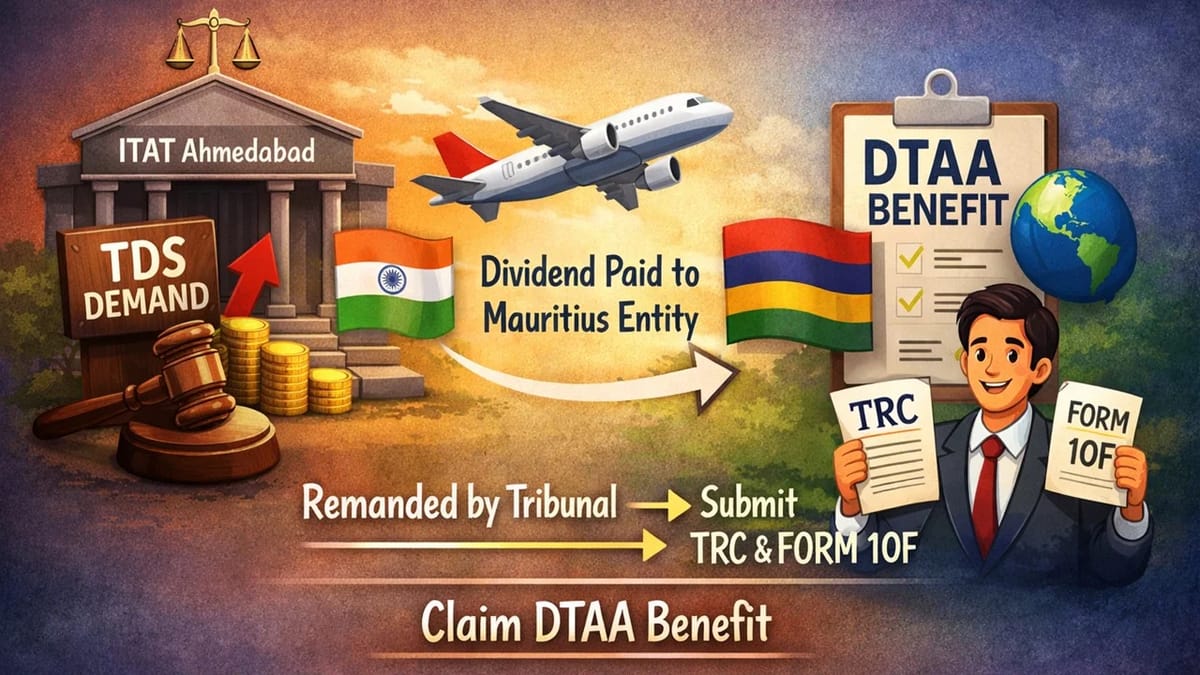 ITAT Remands TDS Demand; Allows DTAA Relief Verification Opportunity