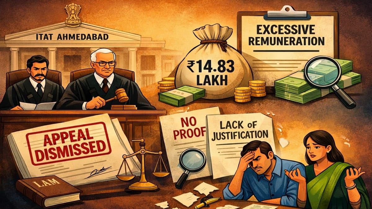 ITAT Upholds Disallowance on Excessive Remuneration paid to partner as no extraordinary work was done by him