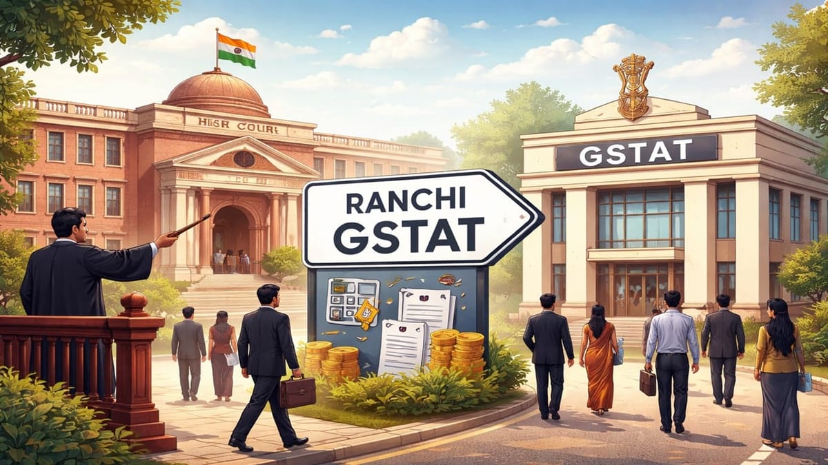 Jharkhand High Court Directs Taxpayers to Use Ranchi GSTAT as It Becomes Functional