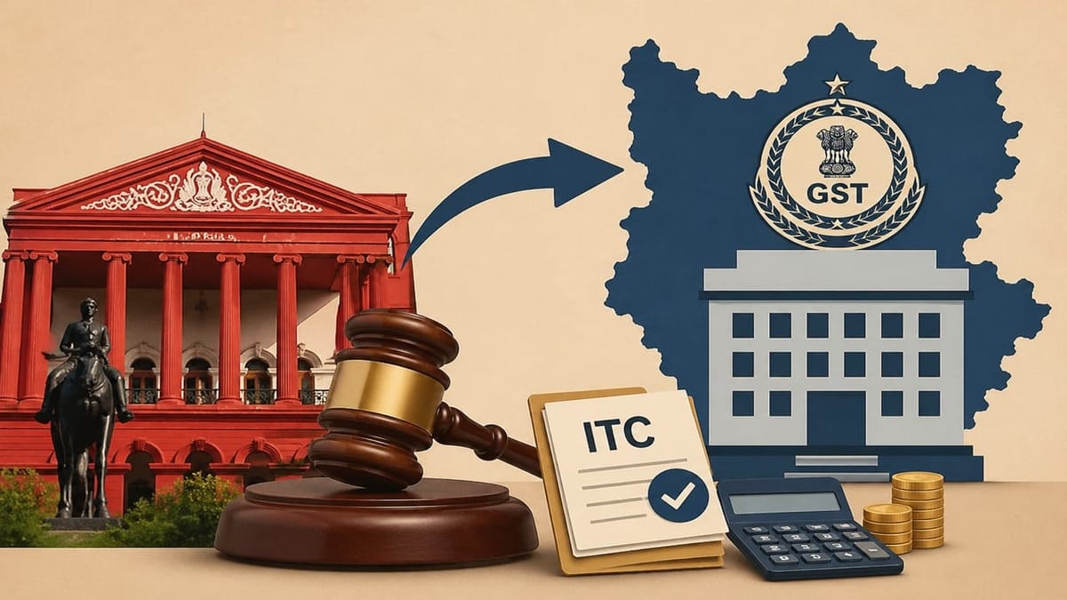 Karnataka High Court Sends ITC Matter Back to GST Authorities for Reconsideration