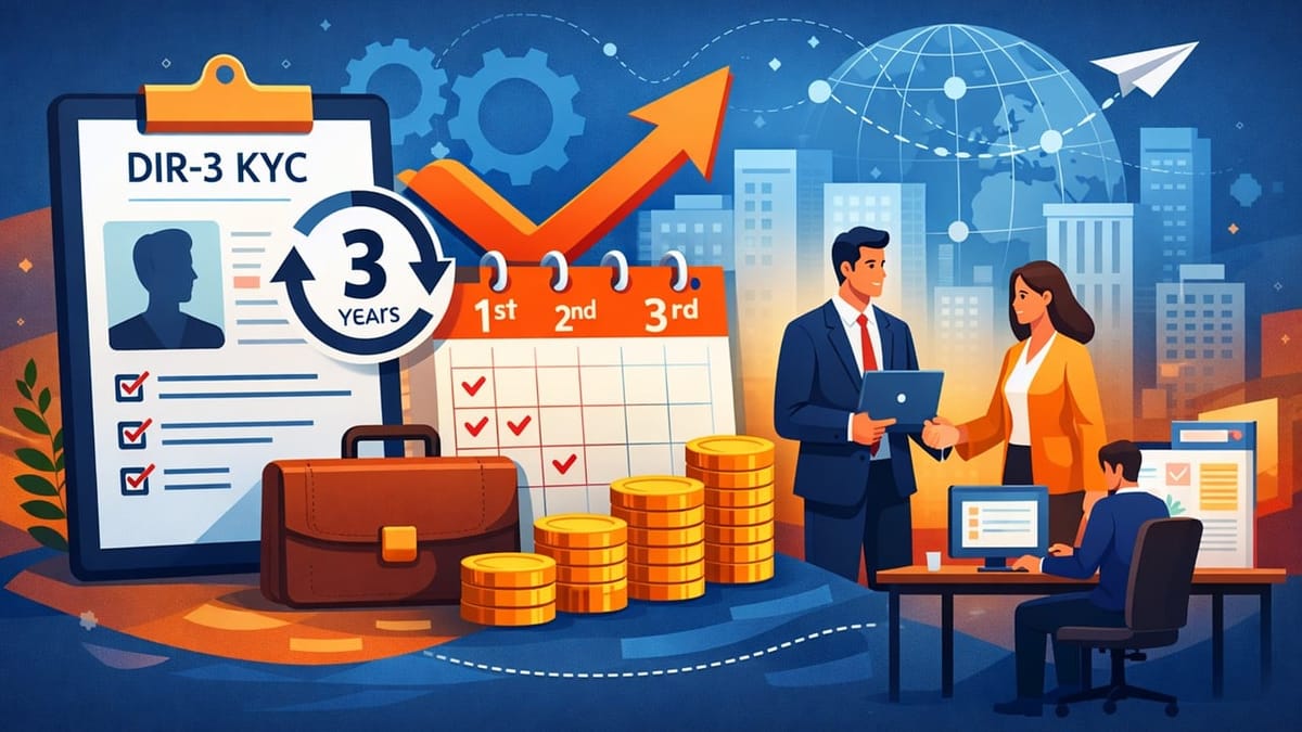 MCA Revamps DIR-3 KYC Compliance Framework for Better Ease of Doing Business