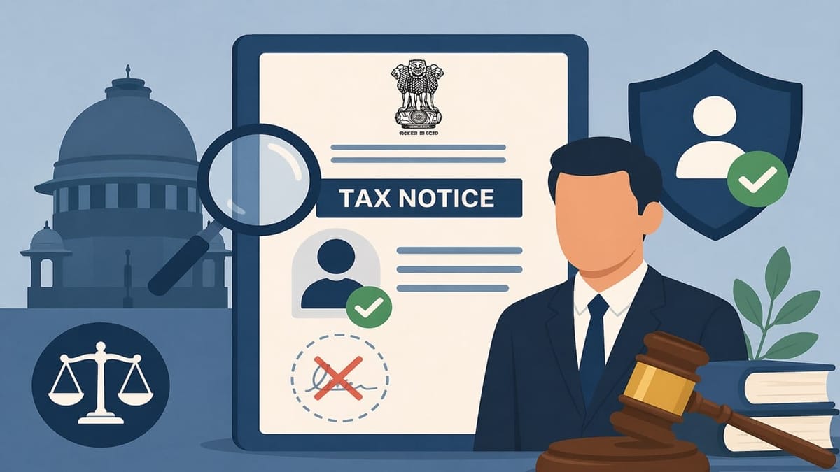 Name and Designation on Income Tax Notice Sufficient for Authentication, Signature Not Mandatory: Delhi HC