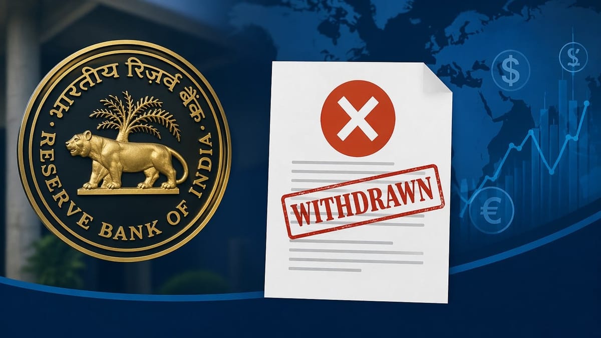RBI Withdraws April 1 Circular on Forex Risk Management and Interbank Dealings: Know More